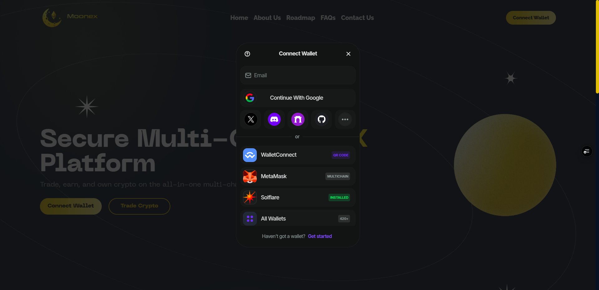 Moonex Dex